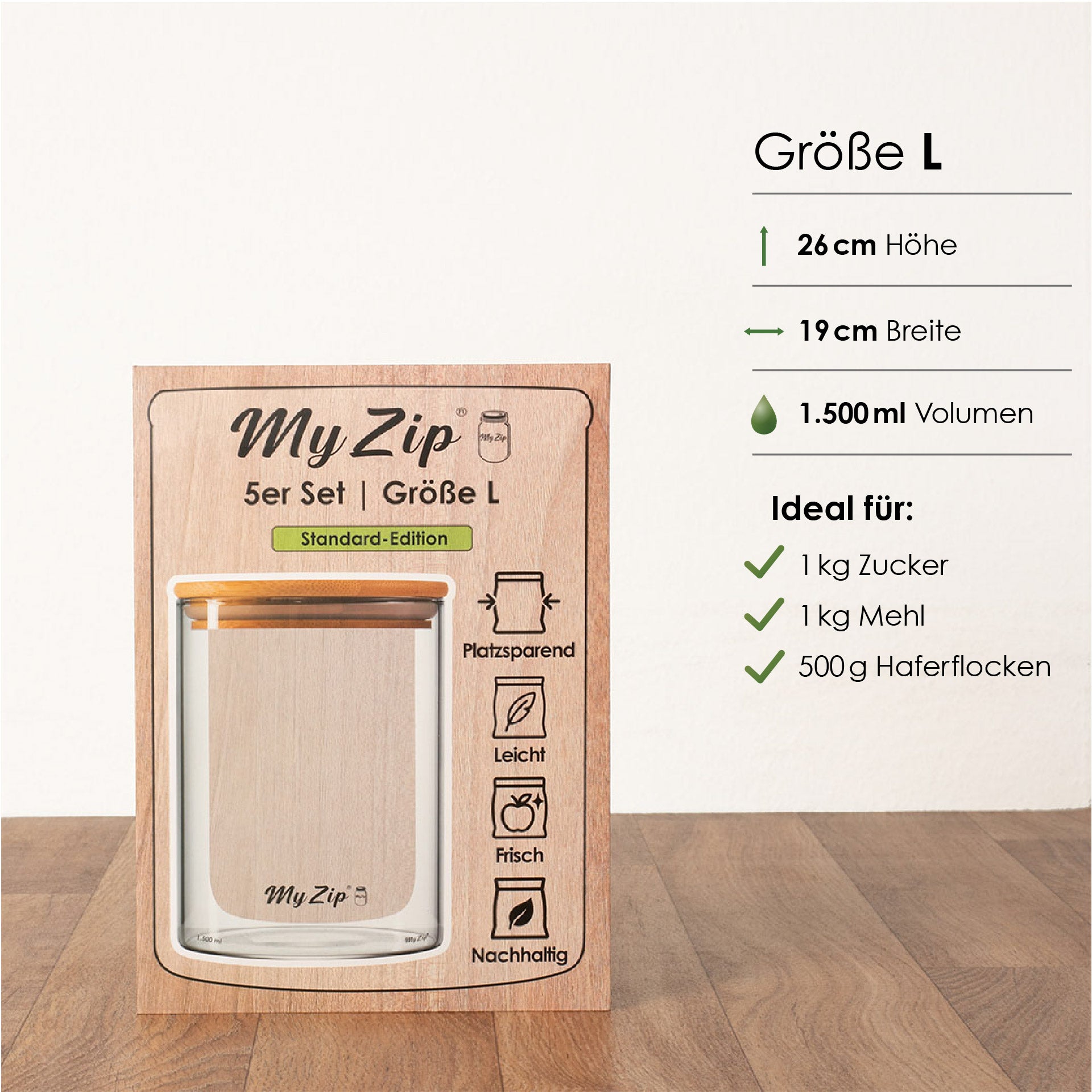 MyZip-Beutel | Standard-Edition | Einzel-Sets