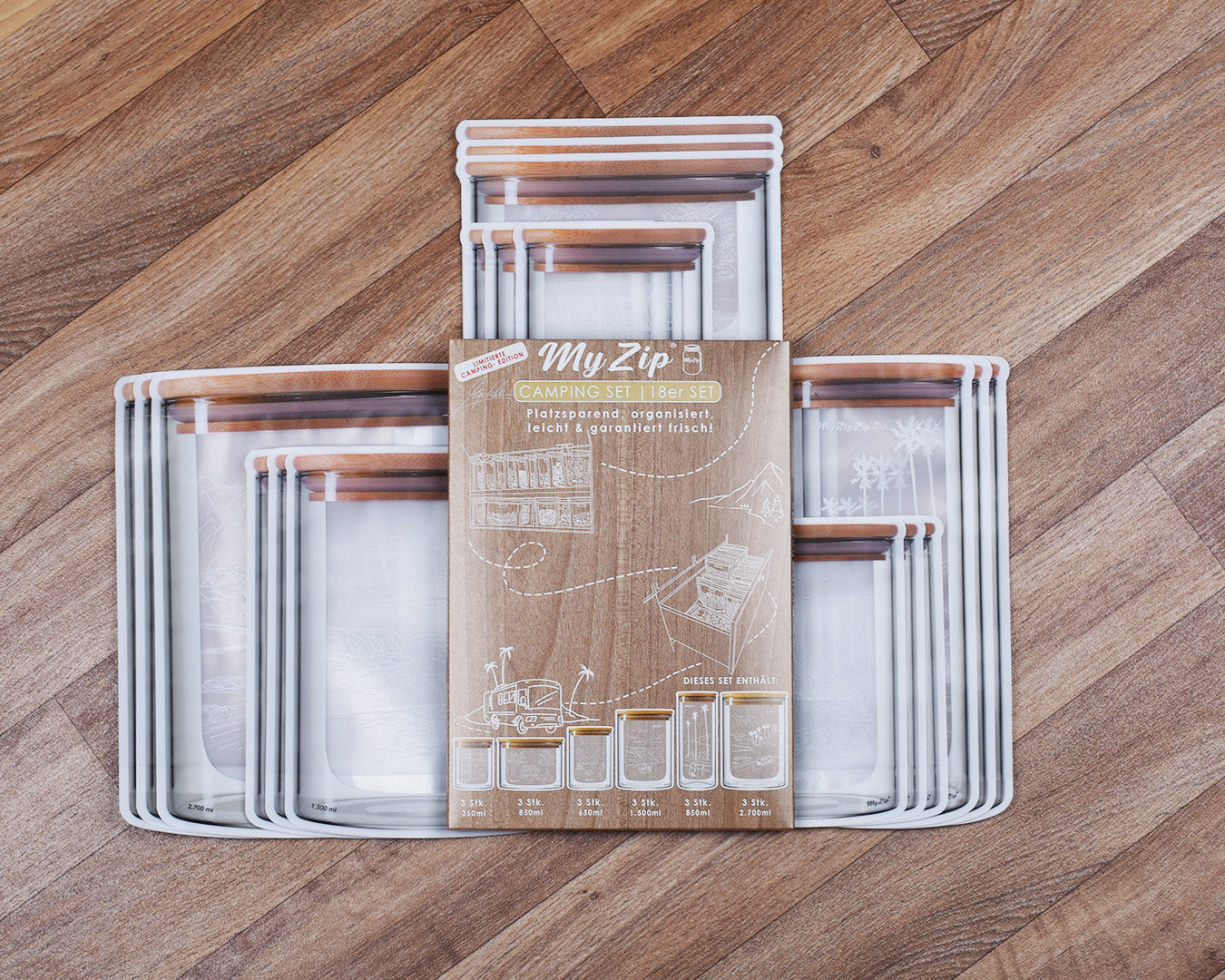 MyZip-Beutel | Limitierte Camping-Edition