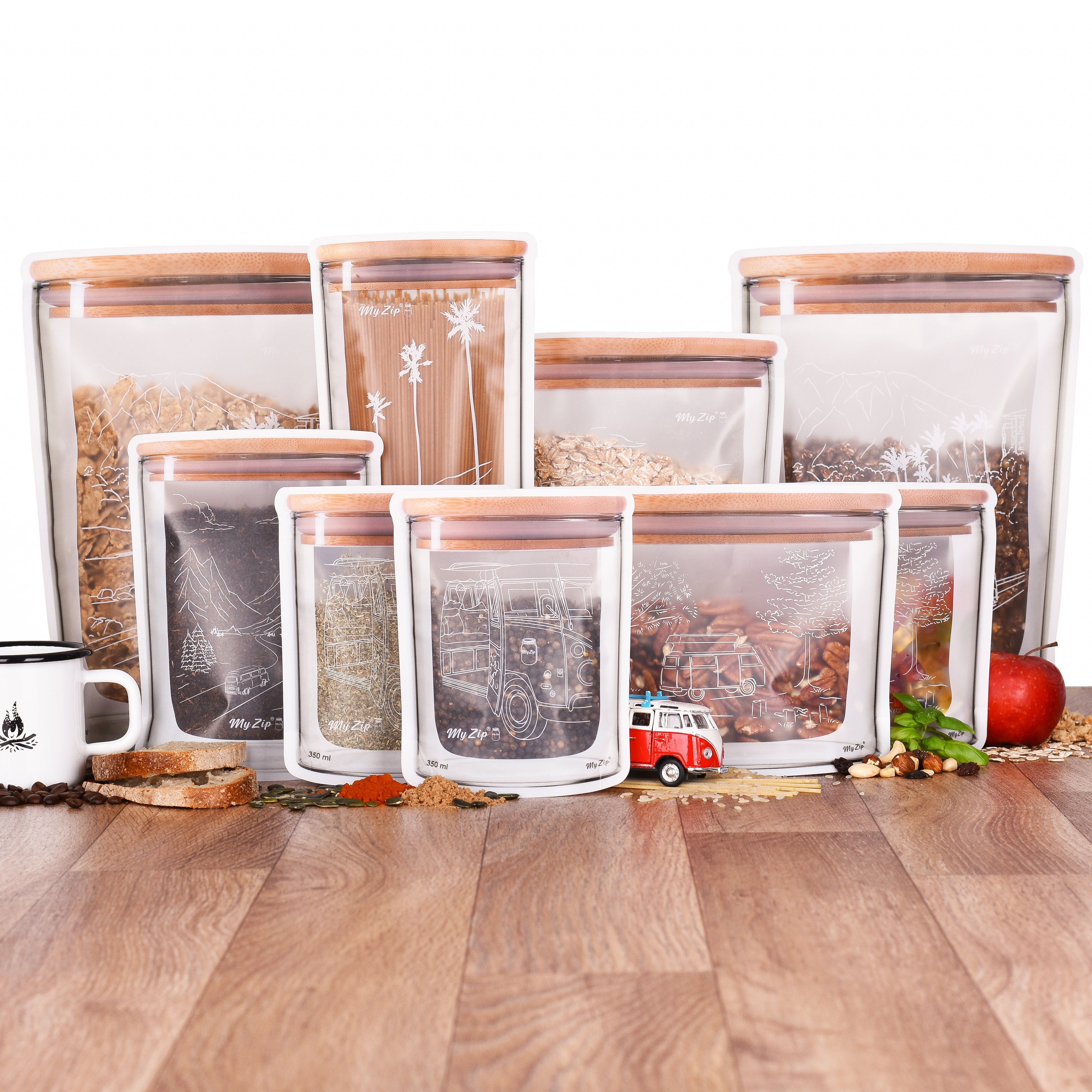 MyZip-Beutel | Limitierte Camping-Edition