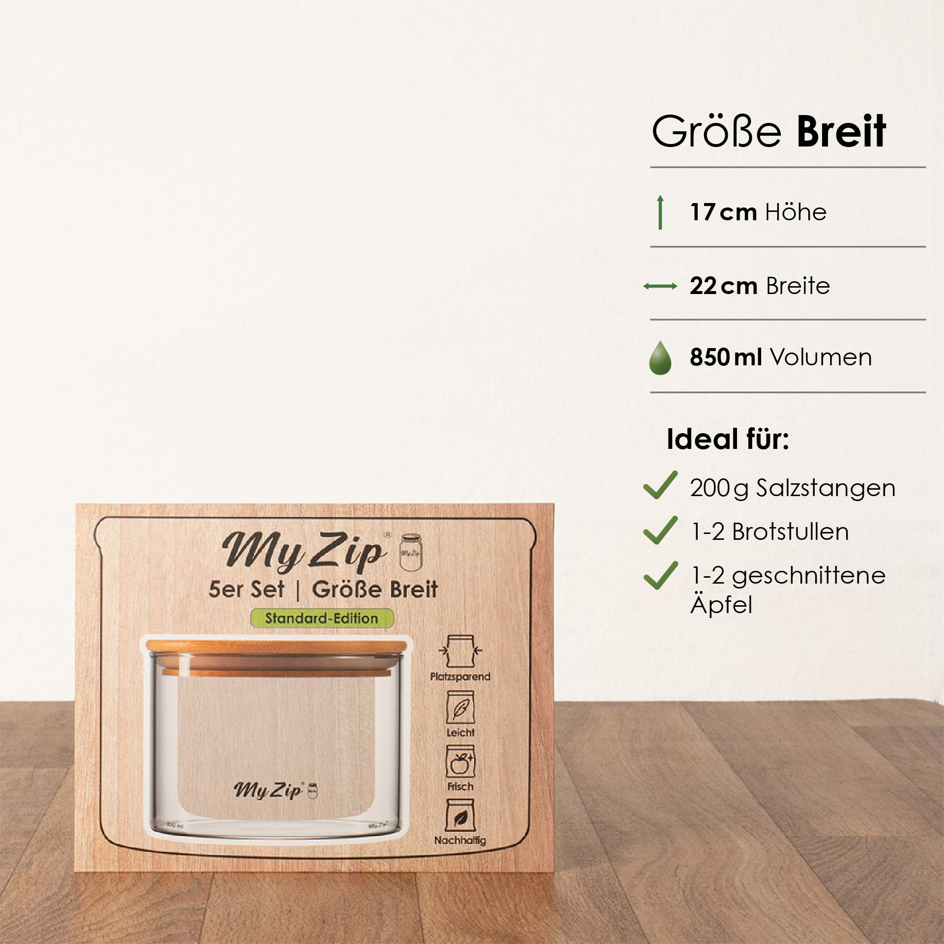 MyZip-Beutel | Standard-Edition | Einzel-Sets