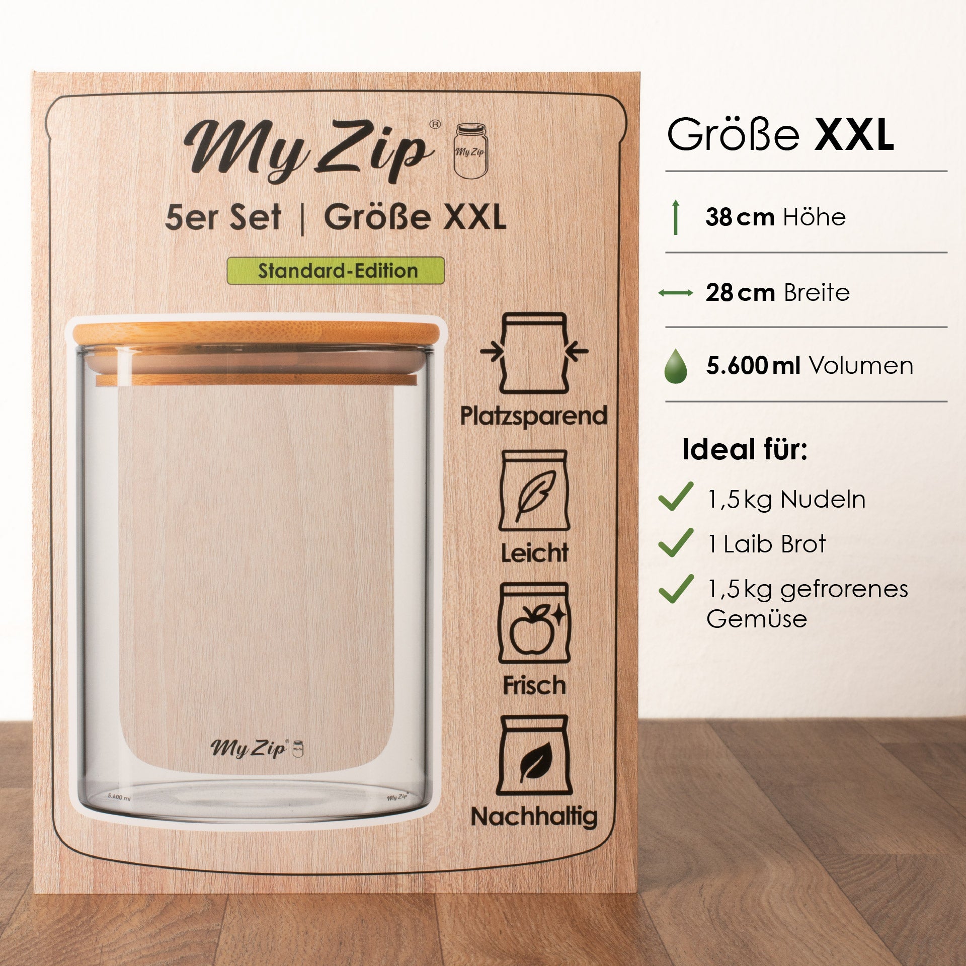 MyZip-Beutel | Standard-Edition | Einzel-Sets